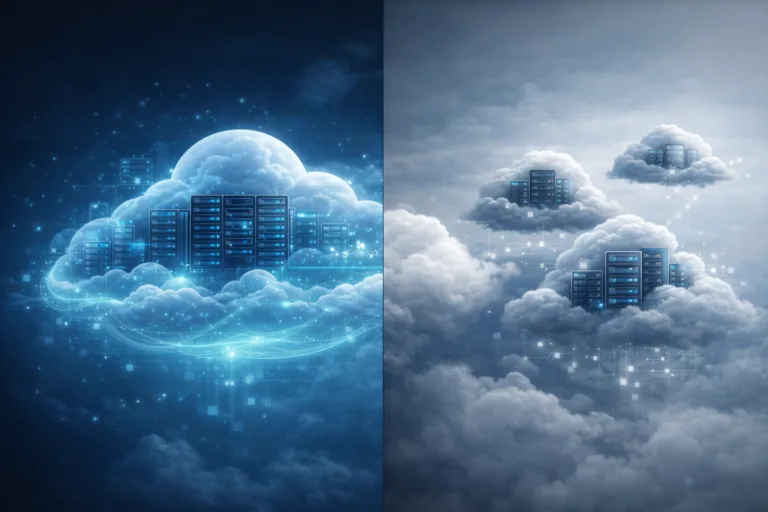 الفرق بين الأنظمة السحابية SaaS والاستضافة السحابية
