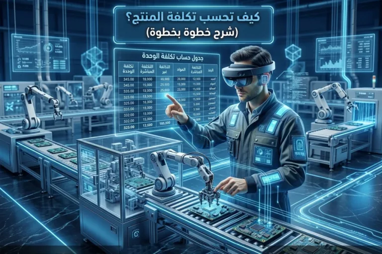 حساب تكلفة المنتج