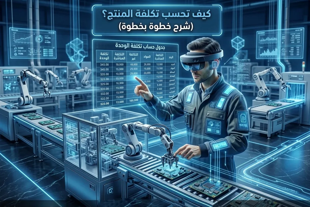 حساب تكلفة المنتج